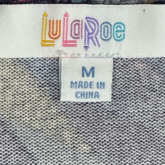 NWT Women’s Multi-Color Medium LuLaRoe Sarah Duster Cardigan - Picture 9 of 15